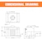 Buyers Products 26 Gallon Domed Storage Tank - 26x18x19 Inch 82123899 - alternate 3